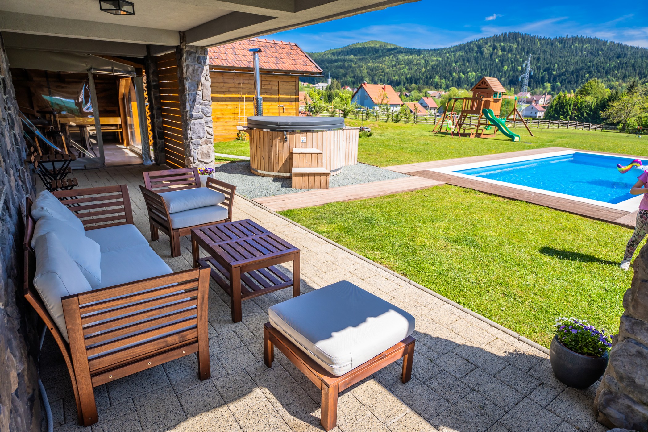 Mountain Mamma Log home ravna gora_42
