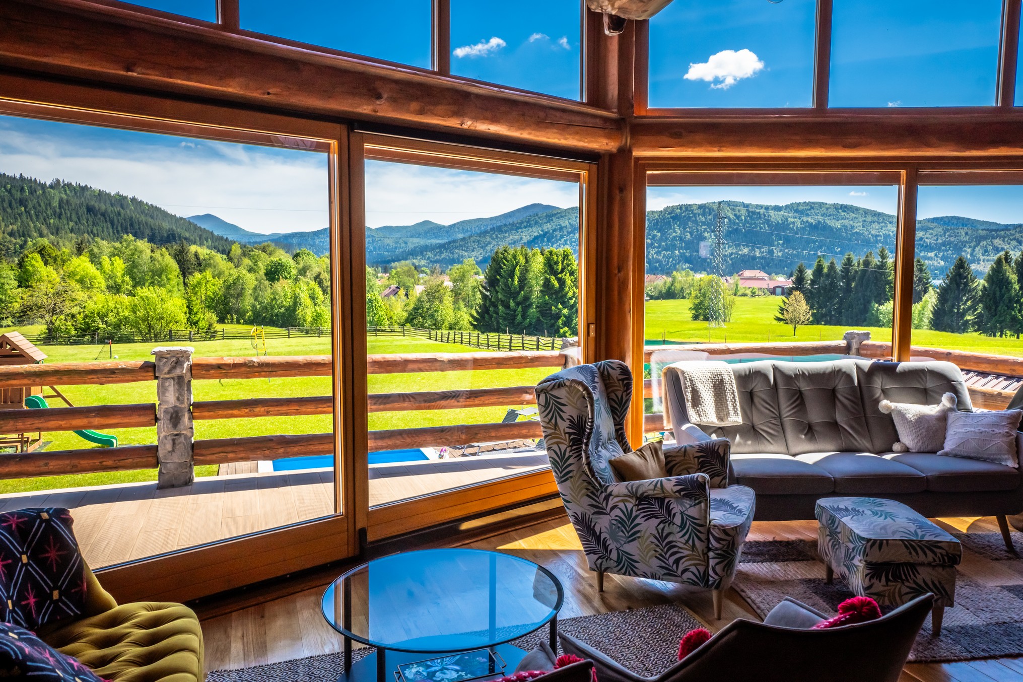 Mountain Mamma Log home ravna gora_44